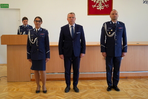 Ślubowanie nowych policjantów