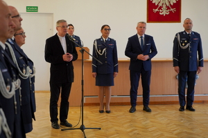 Ślubowanie nowych policjantów