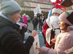 wręczanie nagrody dla kierowcy