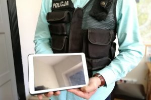 Odzyskany z kradzieży tablet