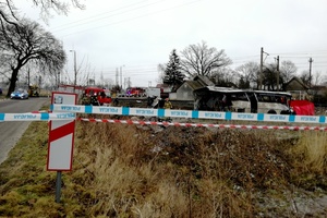 Uszkodzone pojazdy biorące udział w wypadku drogowym
