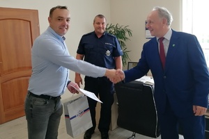 Burmistrz Pruszcza gratuluje postawy godnej naśladowania