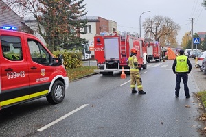 Służby na miejscu ćwiczeń dowódczych