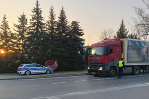 Policjanci z posterunku w Osiu podczas działań Trzeźwy Kierujacy