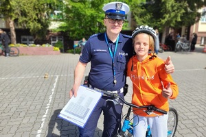 Policjanci ruchu drogowego prowadzą Ogólnopolski Turniej Bezpieczeństwa Ruchu Drogowego