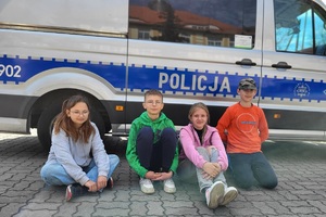 Policjanci ruchu drogowego prowadzą Ogólnopolski Turniej Bezpieczeństwa Ruchu Drogowego