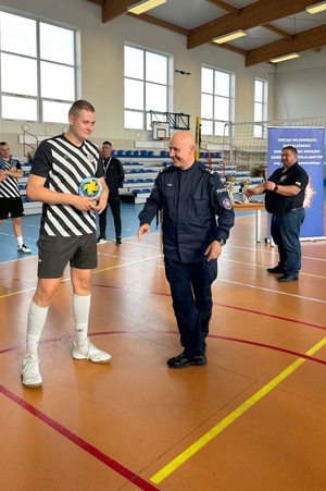 Policjant - najlepszy zawodnik