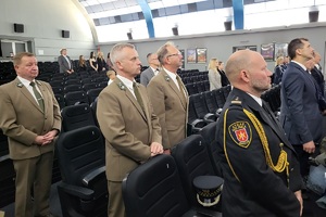 Uroczysta zbiórka z okazji Święta Policji w powiecie świeckim