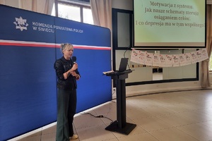 Wykłady i warsztaty podczas konferencji szkoleniowej dla policjantów i innych instytucji pomocowych