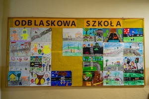 Działania uczniów szkoły związane z realizacją programu odblaskowa szkoła