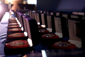 Zdjęcia z wręczenia "Kryształowych Serc" policjantom z powiatu swieckiego