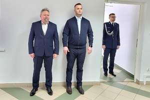 Pan  Roman Witt Vice Starosta Świecia oraz Pan Krzysztof Kułakowski Burmistrz Świecia