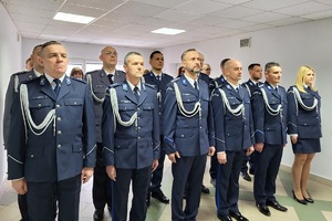 Kadra kierownicza Komendy Powiatowej w Świeciu