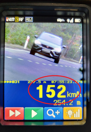 Pojazd oraz prędkość z jaką się poruszał