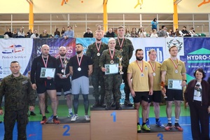 Policjanci na zawodach sportowych