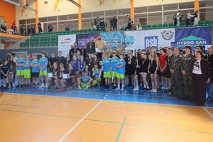 Policjanci na zawodach sportowych